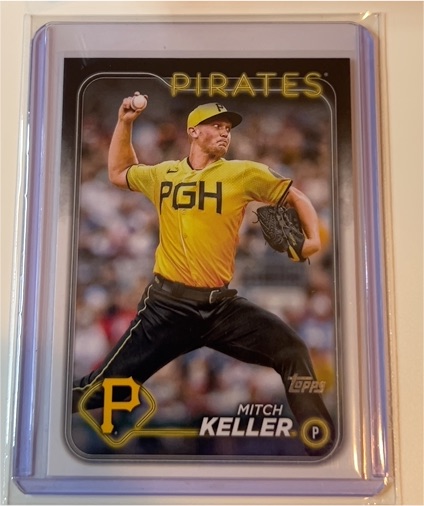 2024 Topps Series 1 #230 Mitch Keller — front