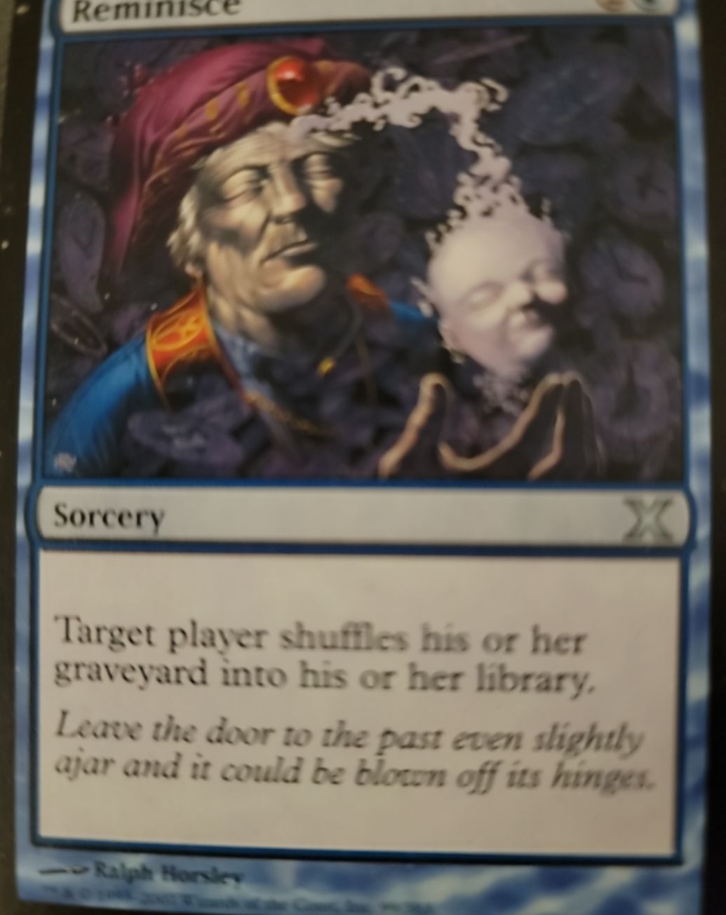 2007 Magic: The Gathering 10th Edition #99 Reminisce — front