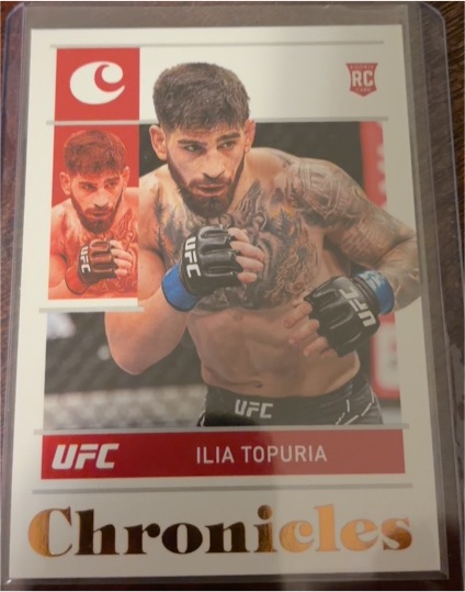 2022 Panini Chronicles UFC #82 Ilia Topuria — front