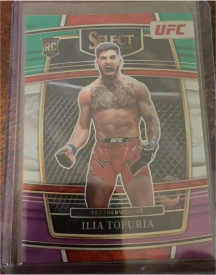 2022 Panini Select UFC #23 Ilia Topuria — front
