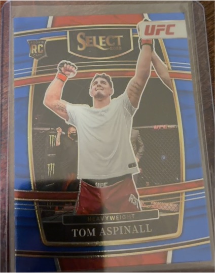 2022 Panini Select UFC #98 Tom Aspinall — front