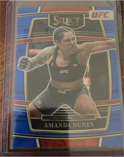 2022 Panini Select UFC #97 Amanda Nunes — front