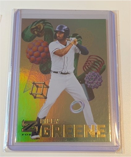2022 Skybox Metal Universe Champions Z-Force #Z-6 Riley Greene — front