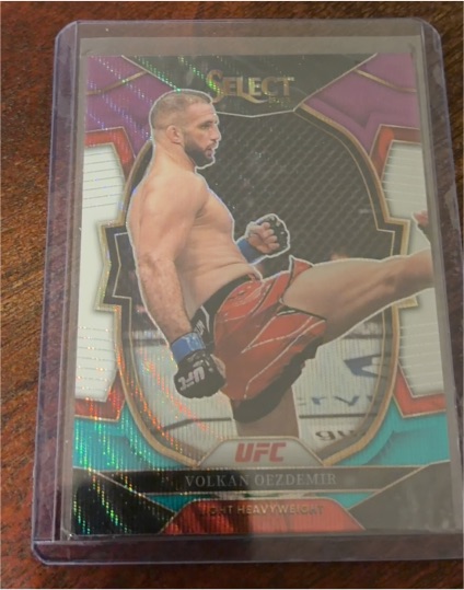 2023 Panini Select UFC #25 Volkan Oezdemir — front