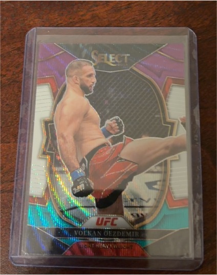 2023 Panini Select UFC #25 Volkan Oezdemir — front
