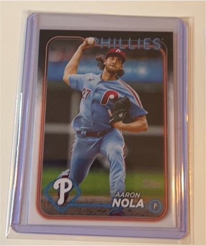 2024 Topps Chrome #262 Aaron Nola — front