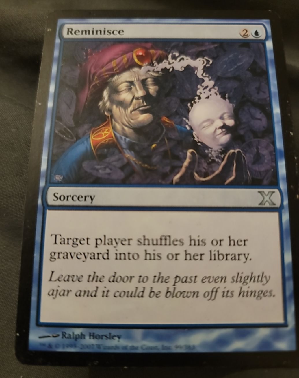 2007 Magic: The Gathering 10th Edition #99 Reminisce — front
