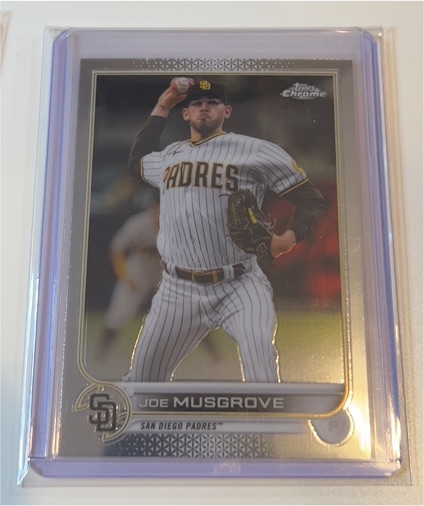 2022 Topps Chrome #11 Joe Musgrove — front