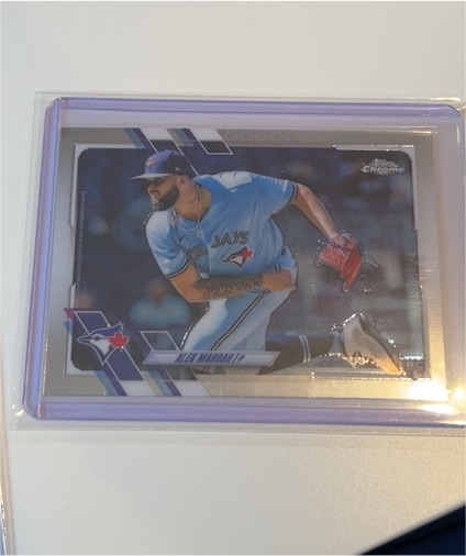 2021 Topps Chrome Update #USC65 Alek Manoah — front