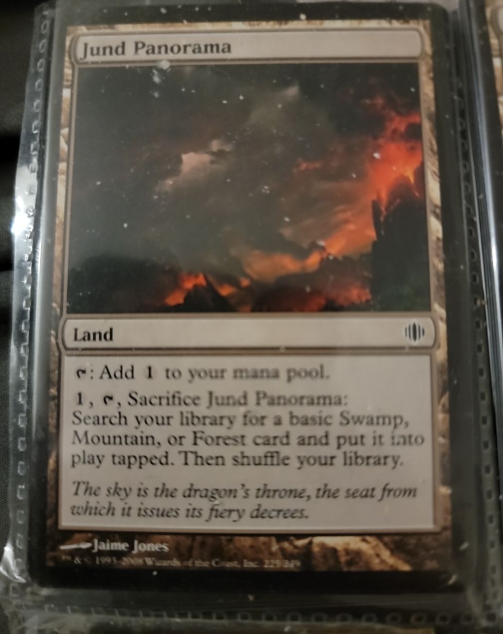 2008 Magic: The Gathering #225 Jund Panorama — front