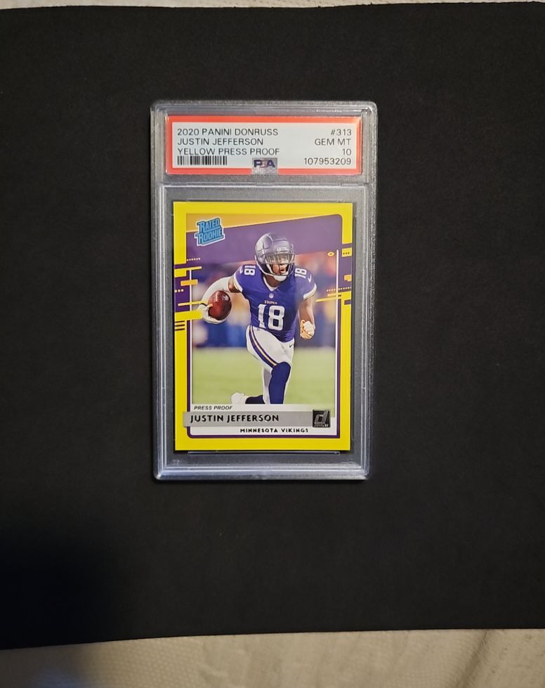 2020 Panini Donruss #313 Justin Jefferson — front