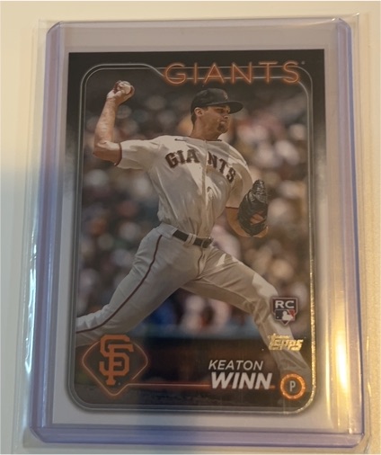 2024 Topps Chrome #208 Keaton Winn — front