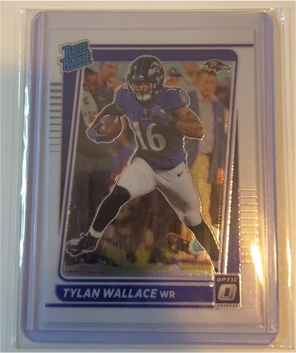 2021 Donruss Optic #226 Tylan Wallace — front