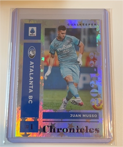 2021-22 Panini Chronicles #5 Juan Musso — front