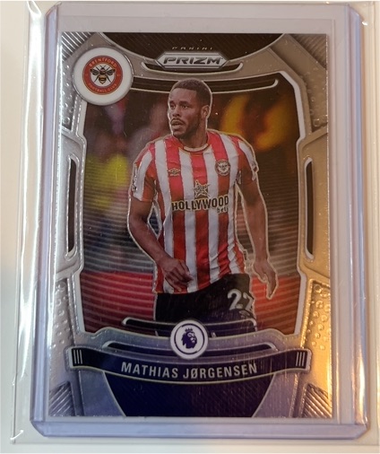 2021-22 Panini Prizm Premier League #211 Mathias Jorgensen — front