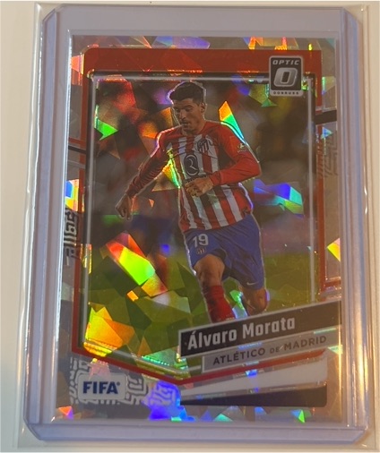 2023-24 Panini Donruss Optic #111 Álvaro Morata — front