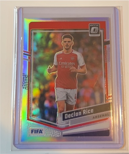 2023-24 Panini Donruss Optic #70 Declan Rice — front