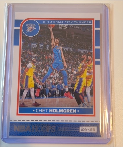 2024-25 Panini NBA Hoops #175 Chet Holmgren — front