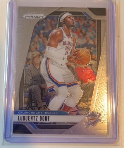 2024-25 Panini Prizm #119 Luguentz Dort — front