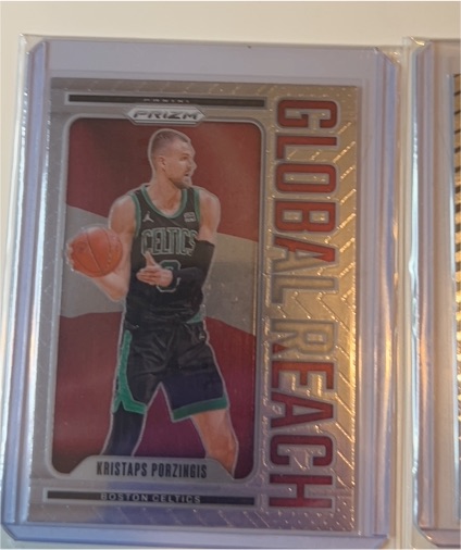 2024-25 Panini Prizm #5 Kristaps Porzingis Global Reach — front