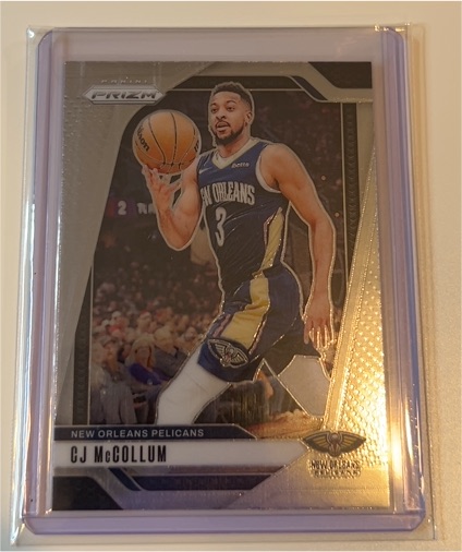 2024-25 Panini Prizm #160 CJ McCollum — front
