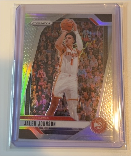 2024-25 Panini Prizm #120 Jalen Johnson — front
