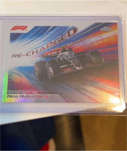 2024 Topps Chrome Formula 1 #RECH-15 Nico Hulkenberg Re-Charged — front