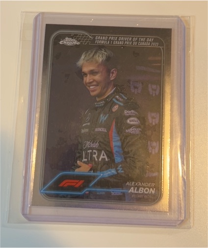 2024 Topps Chrome Formula 1 #166 Alexander Albon — front