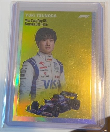 2024 Topps Chrome Formula 1 #1954-17 Yuki Tsunoda — front