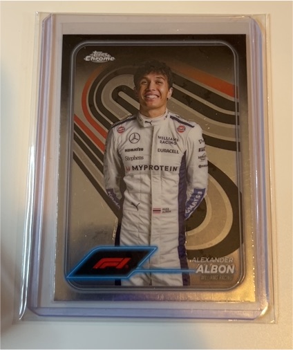 2024 Topps Chrome Formula 1 #19 Alexander Albon — front