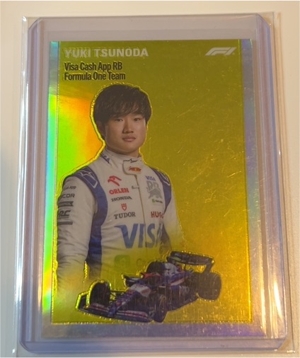 2024 Topps Chrome Formula 1 #1954-17 Yuki Tsunoda — front