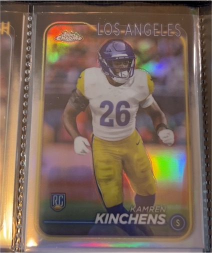 2024 Topps Chrome #282 Kamren Kinchens — front