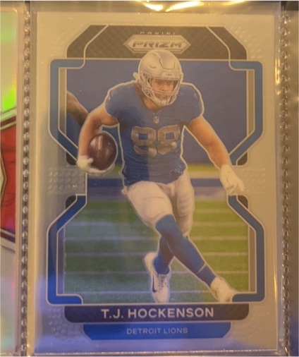 2021 Panini Prizm #147 T.J. Hockenson — front