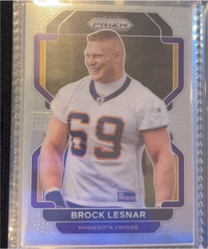 2021 Panini Prizm #134 Brock Lesnar — front