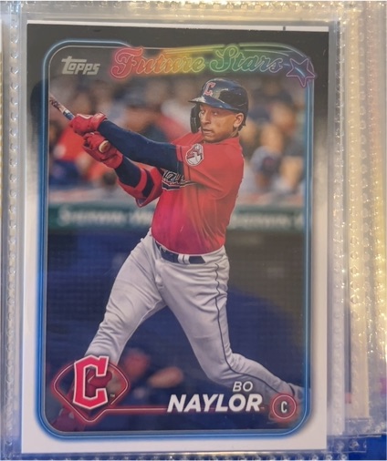 2024 Topps Series 1 Future Stars #191 Bo Naylor — front