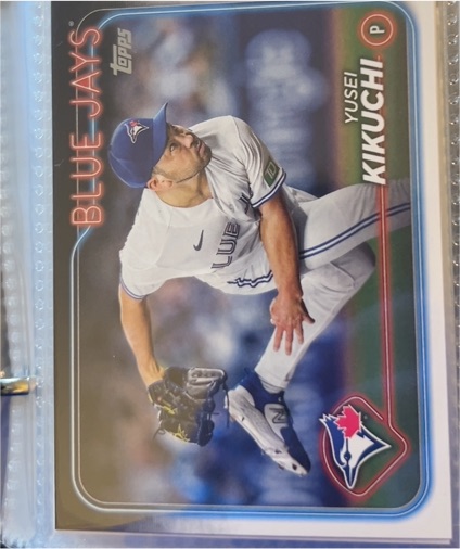 2024 Topps #510 Yusei Kikuchi — front