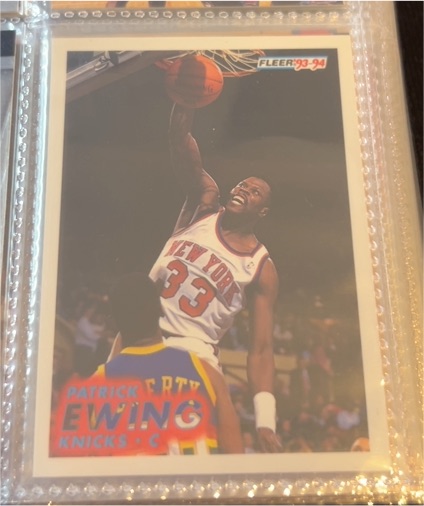 1993-94 Fleer #141 Patrick Ewing — front