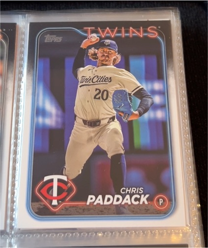 2024 Topps Update Series #US14 Chris Paddack — front