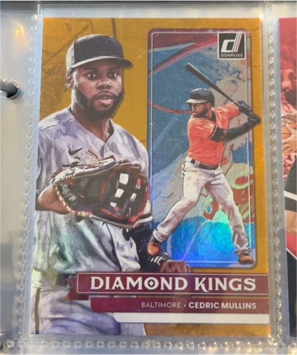 2022 Donruss #5 Cedric Mullins Diamond Kings — front