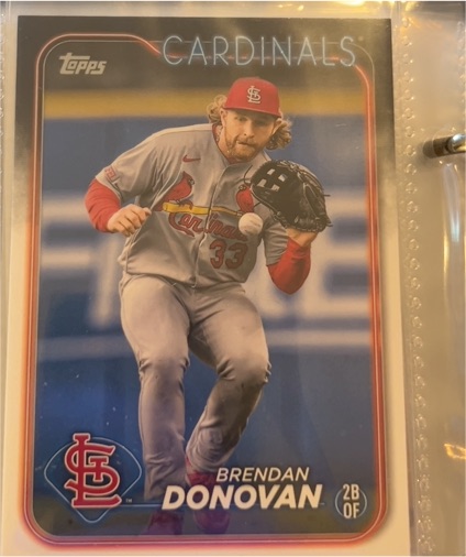 2024 Topps Series 1 #7 Brendan Donovan — front