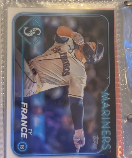 2024 Topps #611 Ty France — front