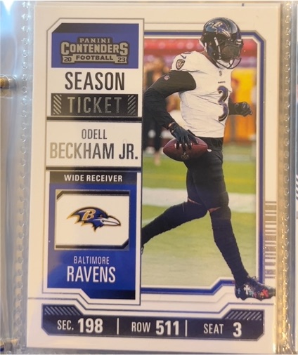 2023 Panini Contenders #10 Odell Beckham Jr. — front