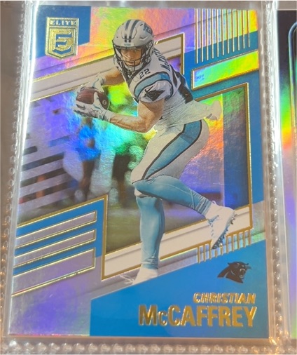 2022 Panini Donruss Elite #33 Christian McCaffrey — front