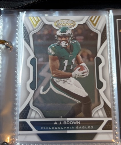 2022 Panini Certified #A.J. Brown Philadelphia Eagles — front