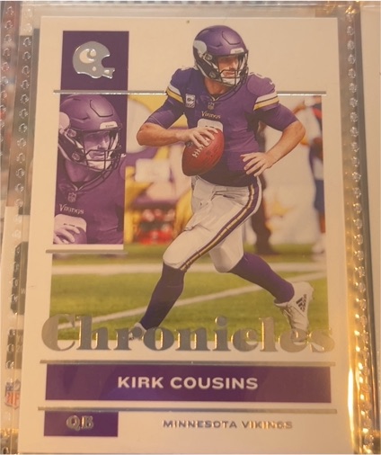 2021 Panini Chronicles #51 Kirk Cousins — front