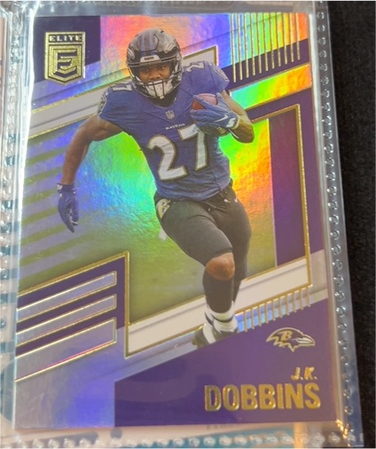 2022 Panini Donruss Elite #64 J.K. Dobbins — front