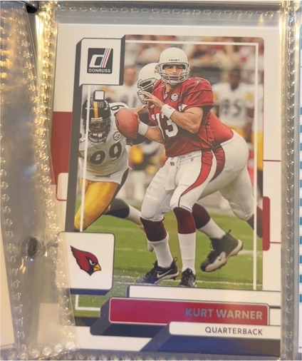 2022 Donruss Football #1 Kurt Warner — front