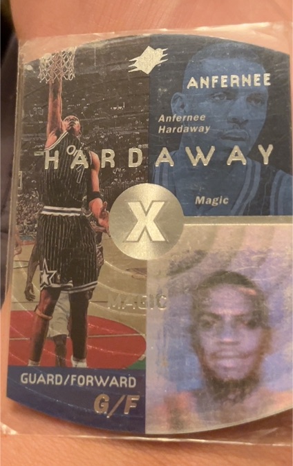 1997-98 Upper Deck SPx #29 Anfernee Hardaway — front