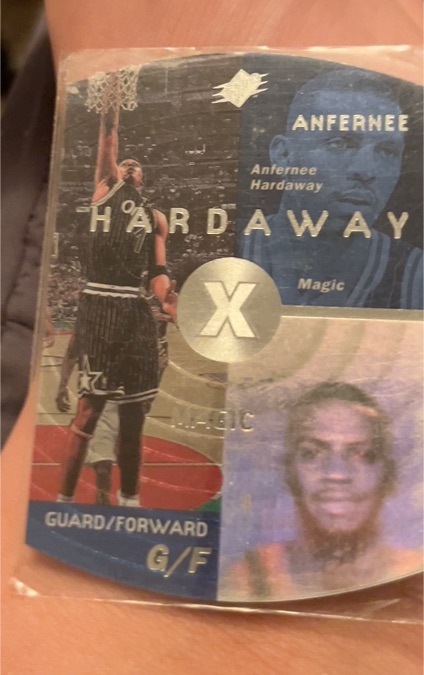 1997-98 Upper Deck SPx #29 Anfernee Hardaway — front
