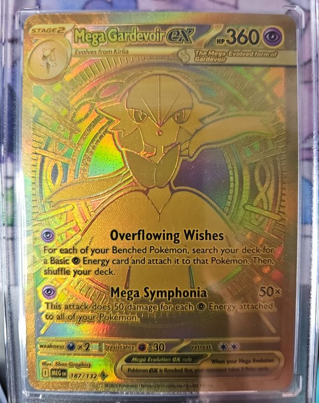 2025 Pokémon Mega Evolution #187 Mega Gardevoir ex — front